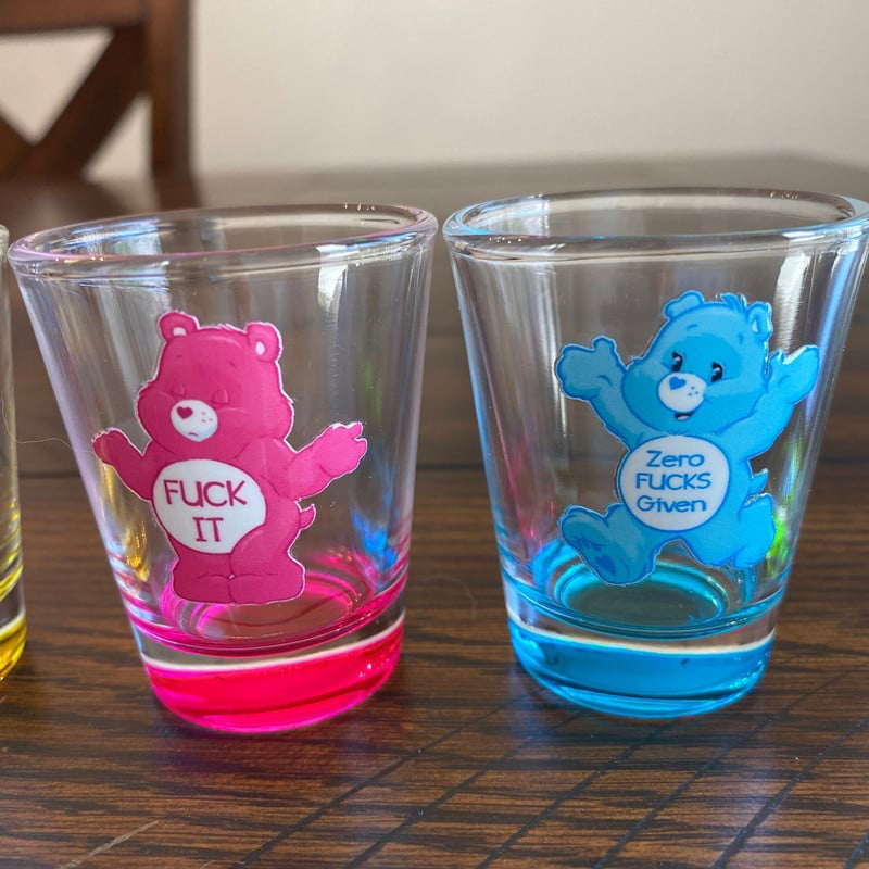 Swear Bears Shot Glasses ✨6 Pieces✨